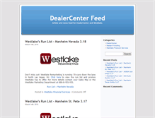 Tablet Screenshot of feeds.dealercenter.net